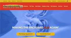 Desktop Screenshot of funoutdoorliving.com